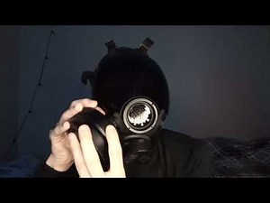 Latex and Gas Mask Asmr
