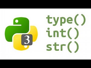 how to convert string to integer and vice versa in python3