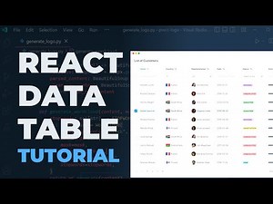 React Data Table Componente - Crea Tablas en Minutos en React y Nextjs