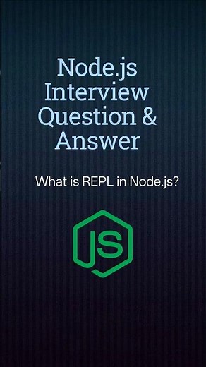 What is REPL in Node.js?