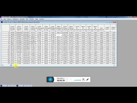 Use refprop mini and solve complex formula in just 2 mini