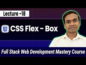 CSS Flexbox Tutorial with Real Responsive Project (2026) | Full Stack Web Development Course #18