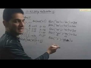 String Manipulation | Class 11 Computer Science with Python (Video 2)