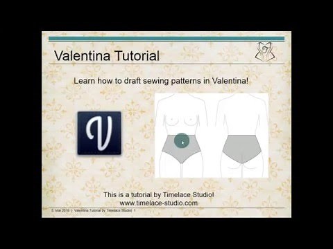 Tutorial: Pattern Drafting with Valentina