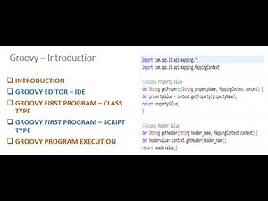 01 - Groovy for SAP CPI – Beginner’s Introduction! | Your First Step into Scripting