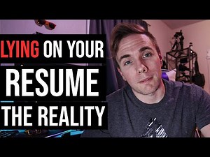 Lying on your resume - The reality | #grindreel
