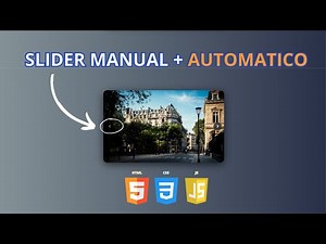 Create a responsive slider with HTML, CSS, and JS from scratch