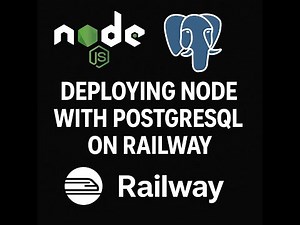 Deploying your Node js (with Postgres DB) Application on Railway.