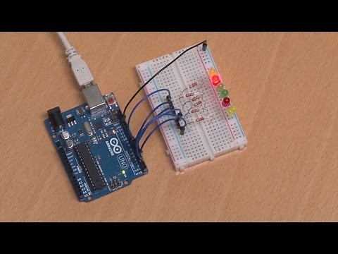 Projekt: Ein Lauflicht programmieren | Das Arduino-Training