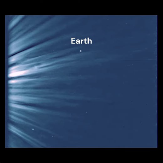 The Solar System from Near The Sun | NASA's Parker Solar Probe FriendsofNASA.org: If you watch long enough, a comet will appear. Before then, you will see our Solar System from inside the orbit of Mercury as recorded by NASA's Parker Solar Probe looping around the Sun. The video captures coronal streamers into the solar wind, a small Coronal Mass Ejection (CME), and planets including, in order of appearance, Mercury, Venus, Saturn, Earth, Mars, and Jupiter. Between the emergence of Earth and Mar