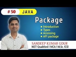 Packages in Java | Java API package | Programming in JAVA #packagesinjava