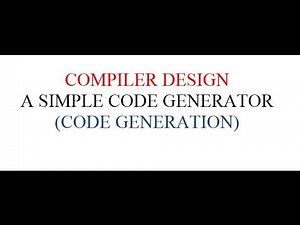 A SIMPLE CODE GENERATOR (CODE GENERATION)