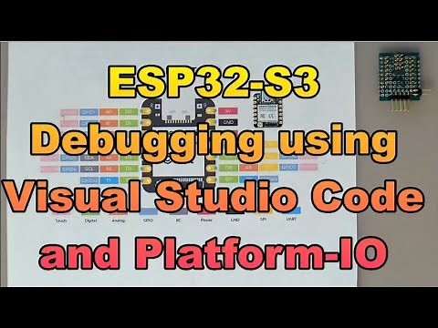 ESP32 S3 Build-in Debugging using JTAG interface.