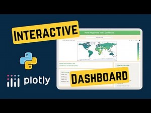 Build a Python Interactive Data Dashboard with Dash & Plotly | Data Analytics: World Happiness Index