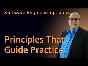 Software Engineering - 24 Principles that Guide Practice