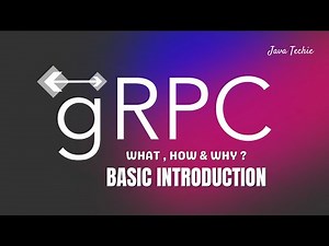 gRPC for Beginners 🔥 | What, Why & How gRPC ? | Must-Know Basics! ‪@Javatechie‬