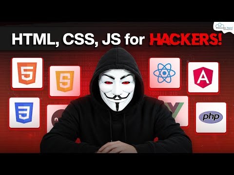 Master Web Development For Hacking | JavaScript, HTML, CSS And More!