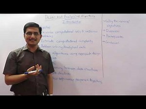 1. Design and Analysis of Algorithms - Introduction