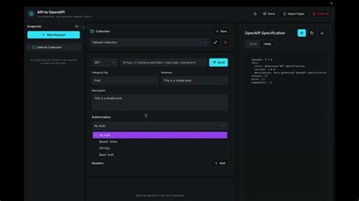 Open API Spec generator for technical writers | Wisdom Nwokocha