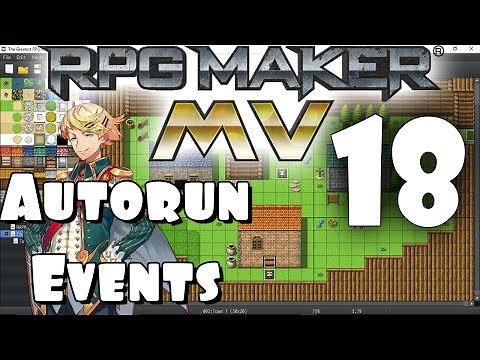 RPG Maker MV Tutorial #18 - Autorun Events!
