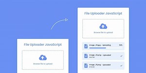 File Upload with Progress Bar HTML CSS & JavaScript