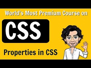 Properties in CSS | Web Development Course | CSS Lecture 2
