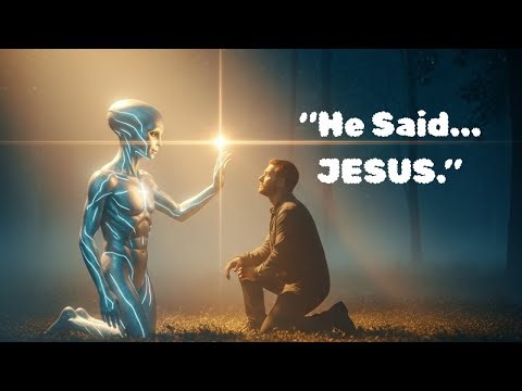 The Alien Who Knew the Name of Jesus Before I Told Him | A True Encounter That Defies Belief