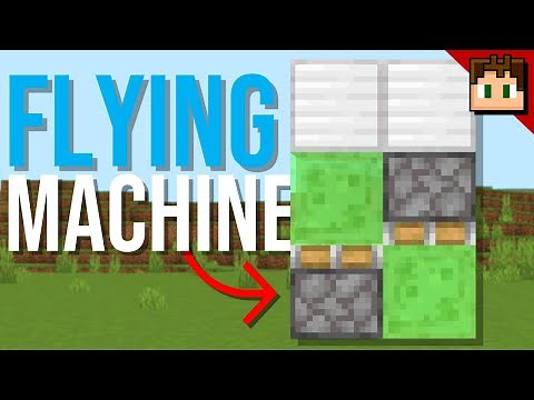 Minecraft Bedrock: Easy 2x2 FLYING MACHINE Elevator Tutorial! 1.21