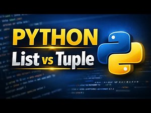 Difference Between List and Tuple in Python Basics | very important question python