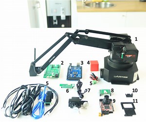 An Affordable Vision Solution With Robot Arm Based on Arduino
