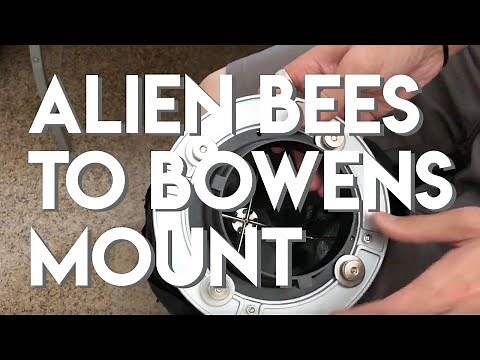 Alien Bees to Bowen’s mount - DIY