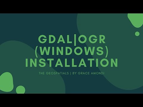 GDAL/OGR Installation on Windows
