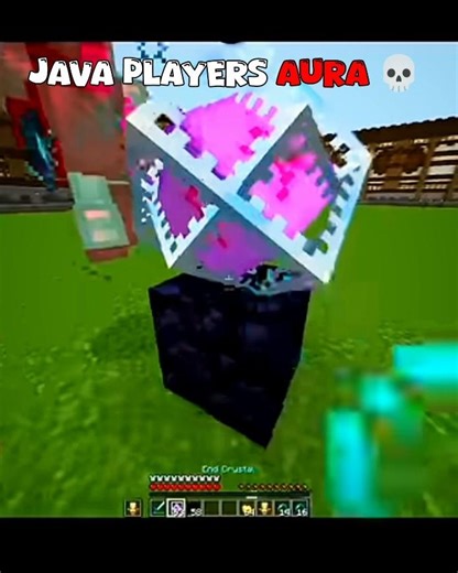 Minecraft PE Aura☠️ #gaming #minecraft short