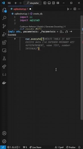 How to create a SQLite3 Database with Python