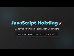 JavaScript Hoisting Explained for Beginners: Variables, Functions & TDZ