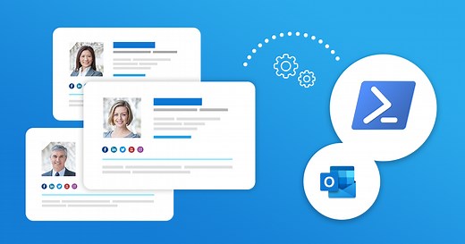 Set up or update email signatures with PowerShell