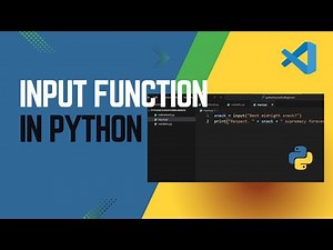 Python Input Function Explained (Complete)