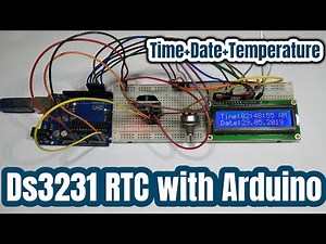 How to Interface DS3231 Real Time Clock with Arduino | RTC Module with Temperature