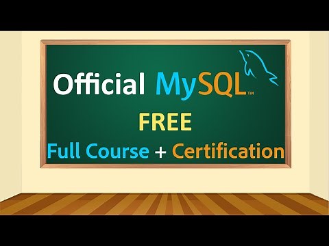 MySQL Full Course with Certificate for FREE, Learn MySQL, MySQL Tutorial for Beginners