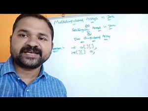 Multidimensional Arrays in Java || Two Dimensional Array in Java || rectangular array in java