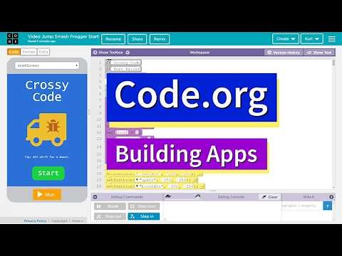 How to Make a Crossy Road Game in App Lab on Code.org CS Principles - AP Computer Science