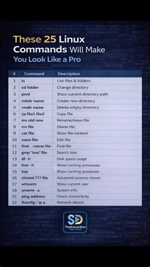 Master These 25 Linux Commands | Boost Productivity Like a Pro