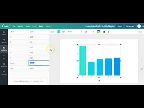Canva Tip: How to add Charts & Graphs