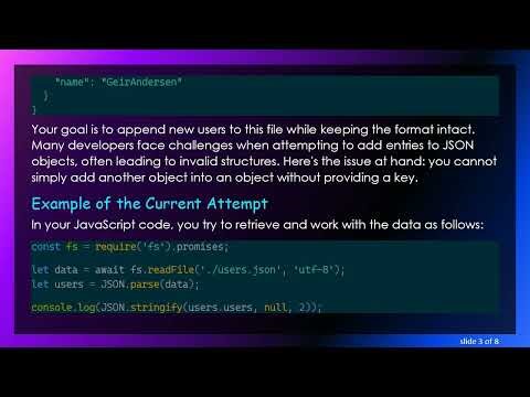 Editing JSON Files in NodeJS and DiscordJS