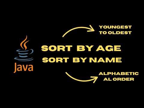 Java Custom Sorting Explained | Sort Users by Age & Name (Beginner Friendly)