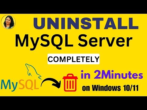 How to Uninstall MySQL Completely From Windows 10/11 [2024] | Completely Remove MySQL from Computer