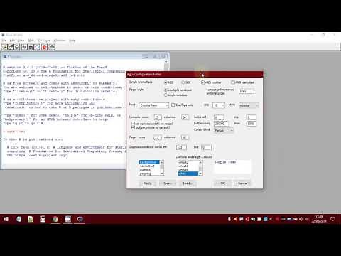 R for beginners - Tutorial 4 - R Graphical User Interface (Rgui)