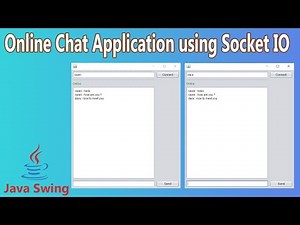 How to build online real time chat application using java socket io with node js server