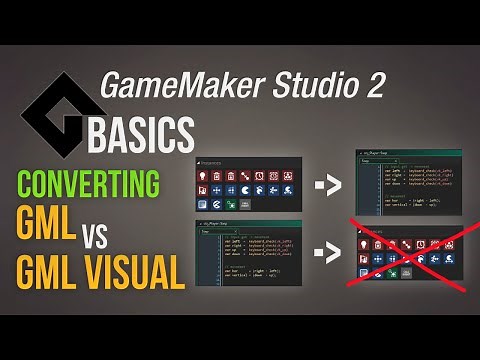 Converting gml vs gml visual (dnd) [Game Maker | Basics]