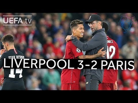 LIVERPOOL 3-2 PARIS #UCL HIGHLIGHTS
